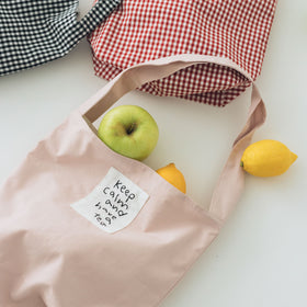 くらすこと × pot and tea 肩掛けワンハンドルトート