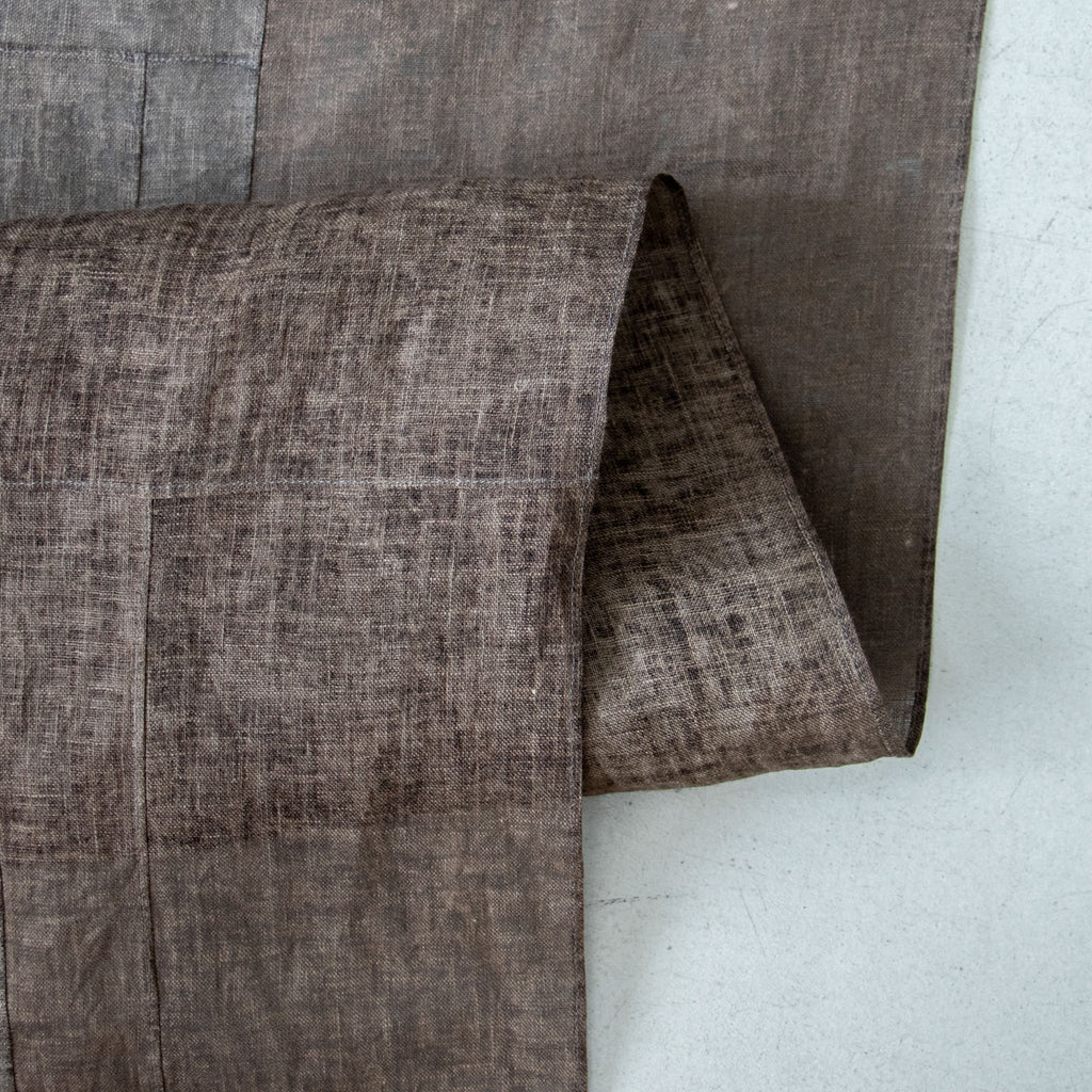 工藤由美 パッチワーククロス no.6(柿渋)