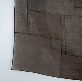 工藤由美 パッチワーククロス no.6(柿渋)