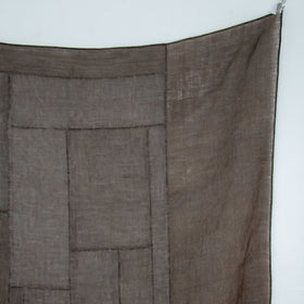 工藤由美 パッチワーククロス no.6(柿渋)