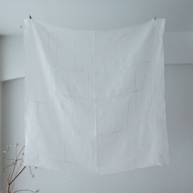 工藤由美 パッチワーククロス no.10(白)