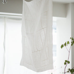 工藤由美 パッチワーククロス no.10(白)