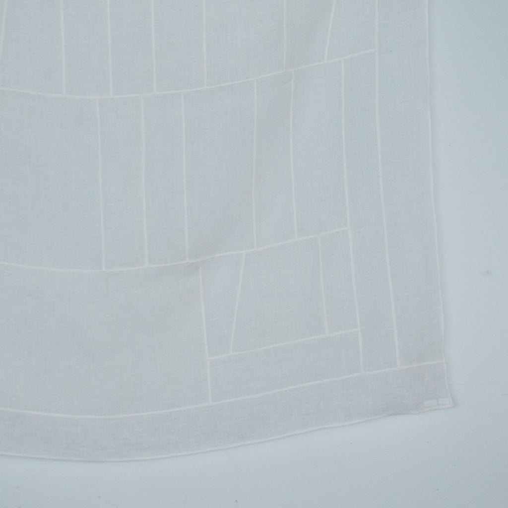 工藤由美 パッチワーククロス no.10(白)