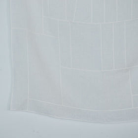 工藤由美 パッチワーククロス no.10(白)