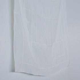 工藤由美 パッチワーククロス no.10(白)