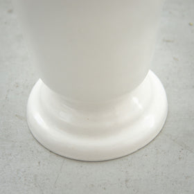 安部太一 白釉花器 B