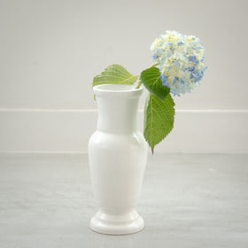 安部太一 白釉花器 B