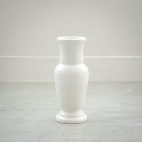 安部太一 白釉花器 B