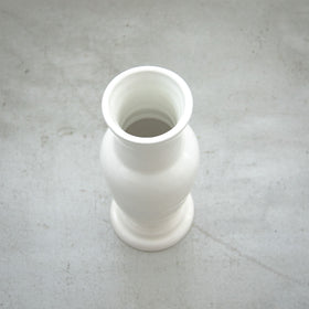 安部太一 白釉花器 B