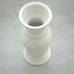 安部太一 白釉花器 B