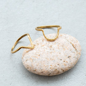 SURUME. Brass ring Circle