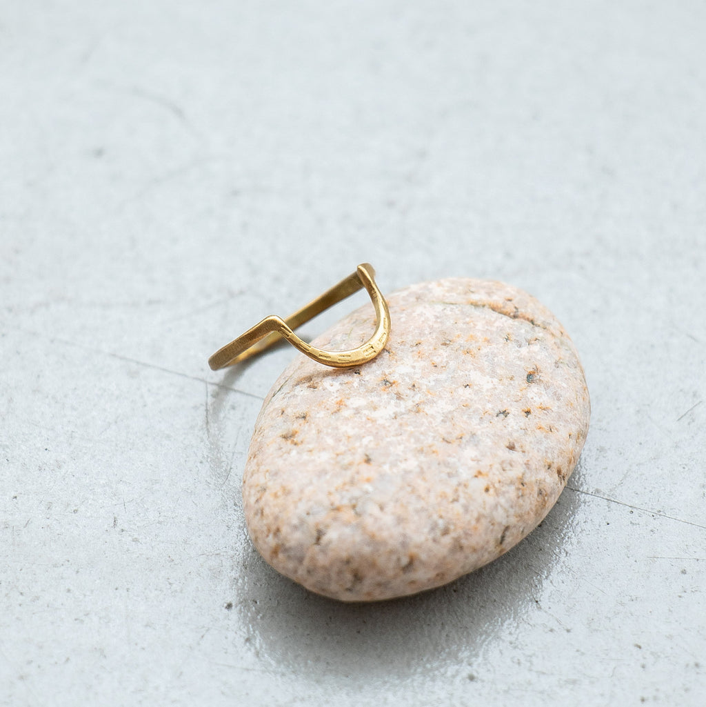 SURUME. Brass ring Circle