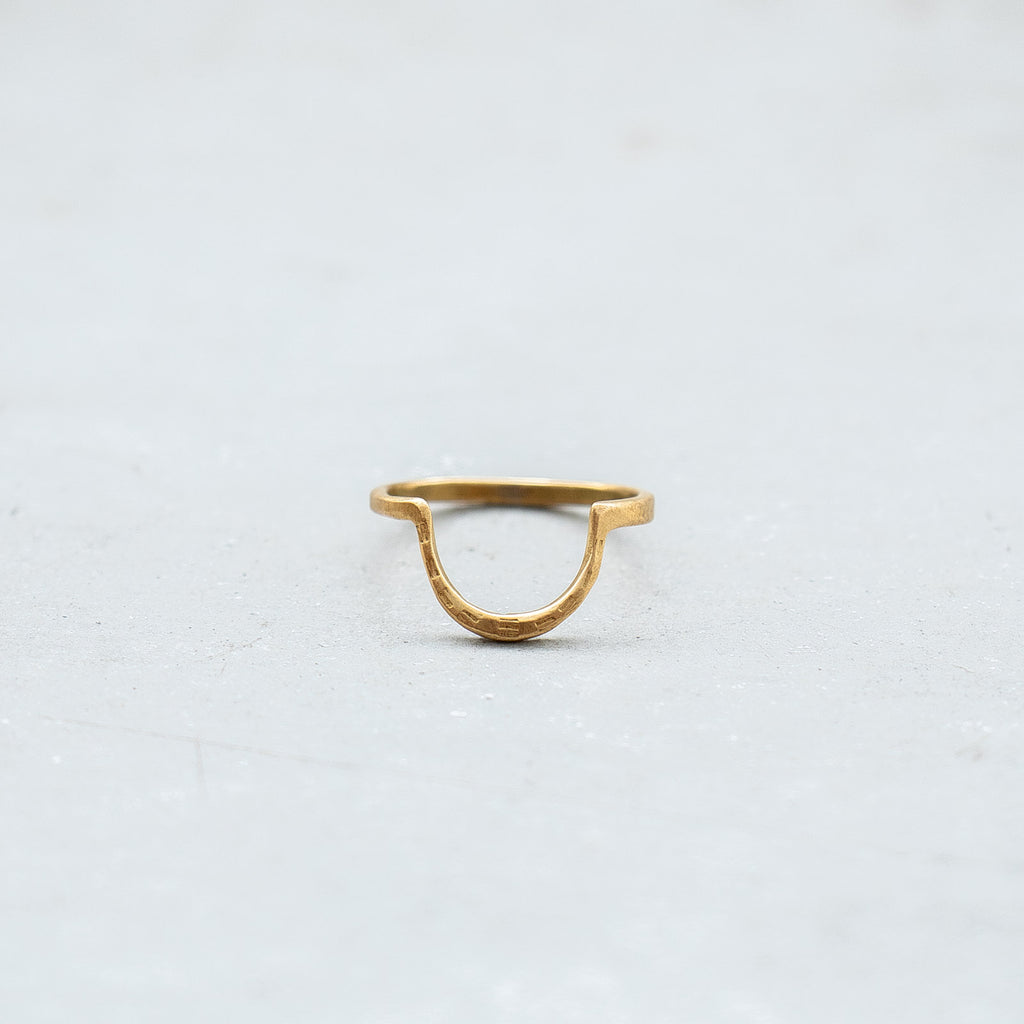 SURUME. Brass ring Circle