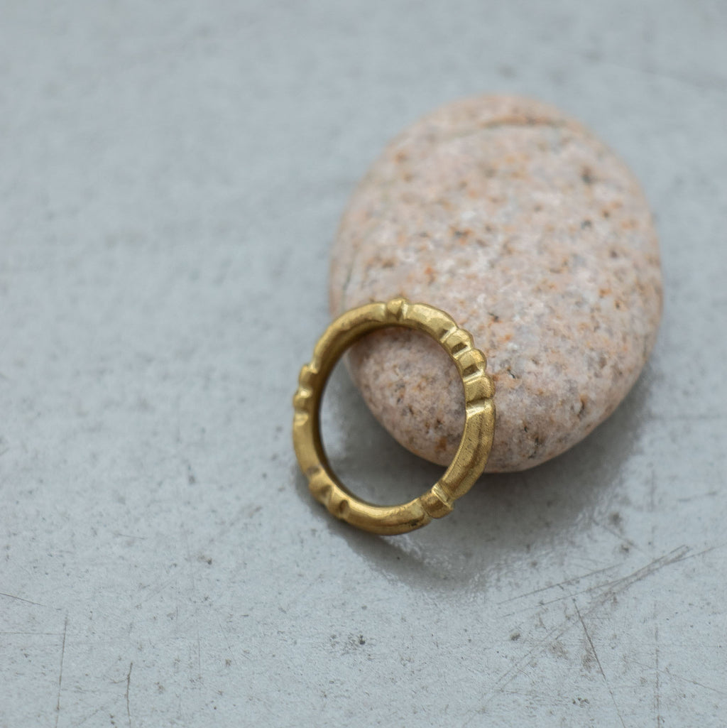 SURUME. Shave brass ring