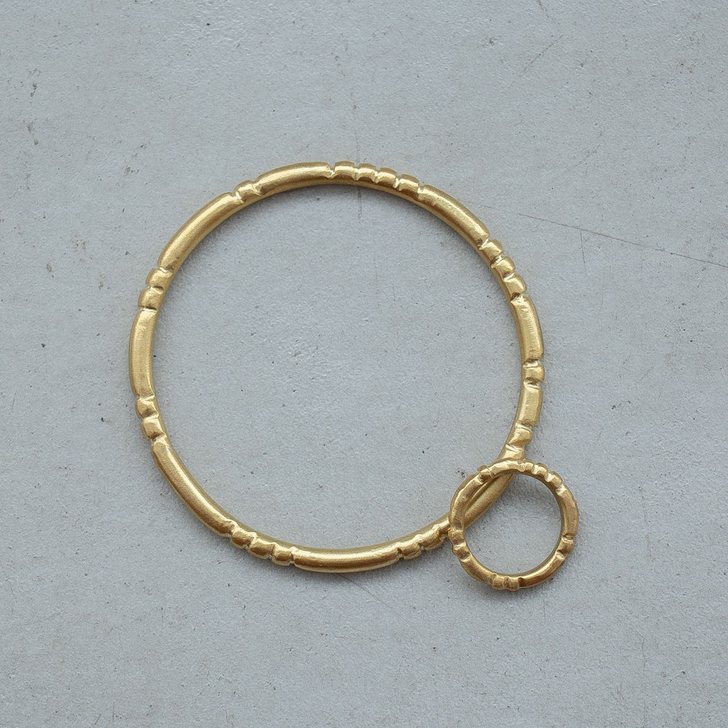 SURUME. Shave brass ring