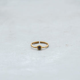 SURUME. Small Stone Ring