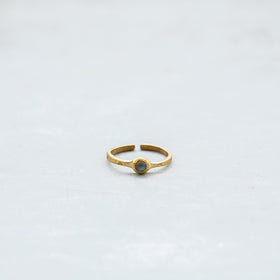 SURUME. Small Stone Ring