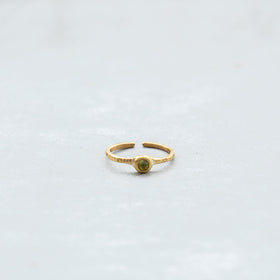 SURUME. Small Stone Ring