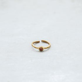 SURUME. Small Stone Ring