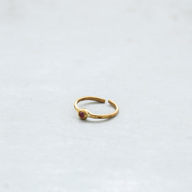 SURUME. Small Stone Ring