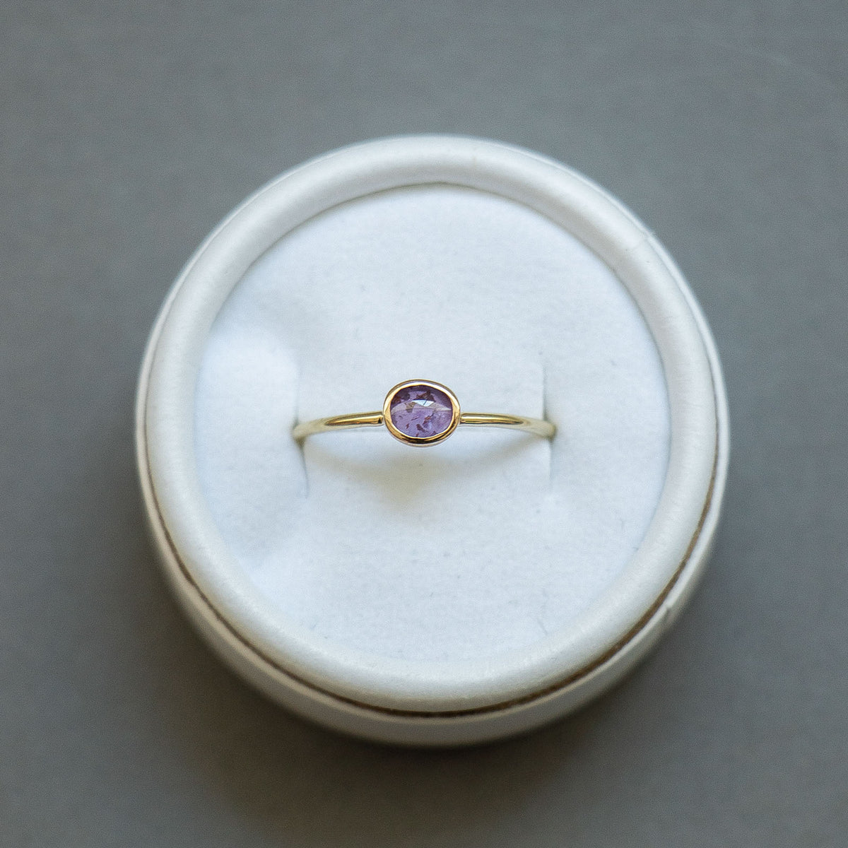 極美品【accessories mau K10リング10号】アクセサリーマウ accessories mau サファイアK10ring #13.5［期間限定販売