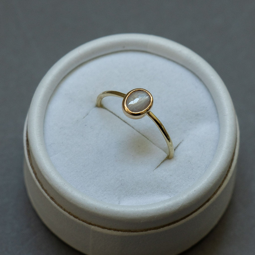 accessories mau スターサファイアK10ring #13