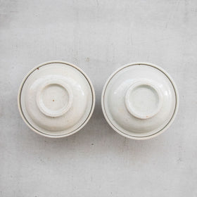 林拓児 貫入 蓋付どんぶり