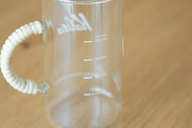 ラタンハンドルのコーヒーサーバー