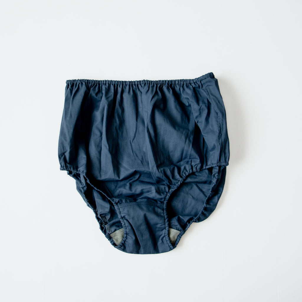 TESHIKI ハイウエストパンツ STEEL BLUE No.25