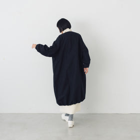【SALE】 Honnete タックスリーブ オーバーフィットコート ブラック