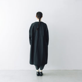 【SALE】 Honnete タックスリーブ オーバーフィットコート ブラック