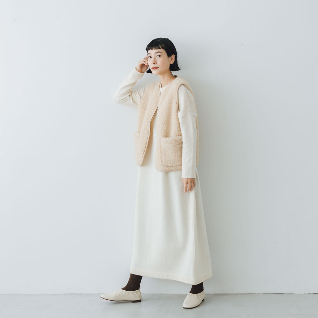 〈くらすこと別注〉COLD BREAKER ボアベスト