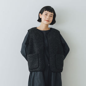 〈くらすこと別注〉COLD BREAKER ボアベスト