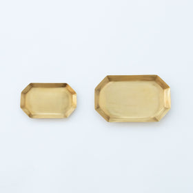 fog linen work ブラス プレート 長八角形