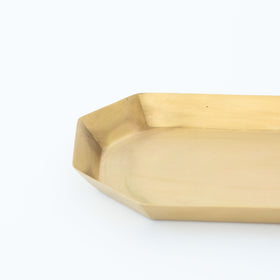 fog linen work ブラス プレート 長八角形