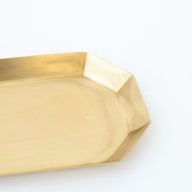 fog linen work ブラス プレート 長八角形