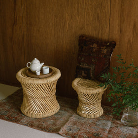 《お一人さま2セット限り》REED STOOL 大小2個セット