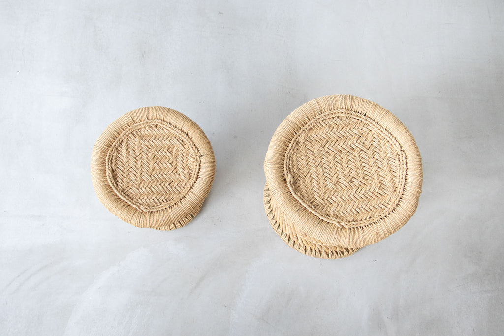 《お一人さま2セット限り》REED STOOL 大小2個セット