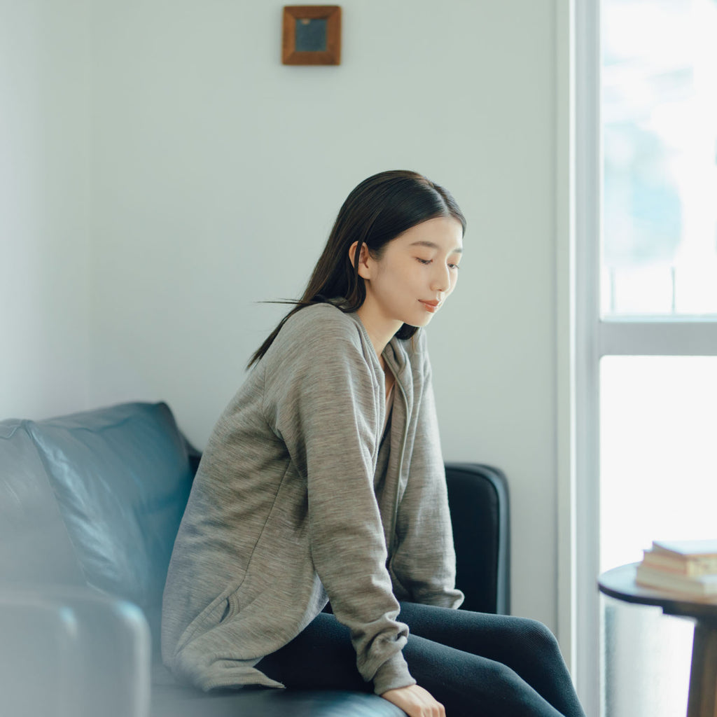 joha WOOL BASIC カーディガン