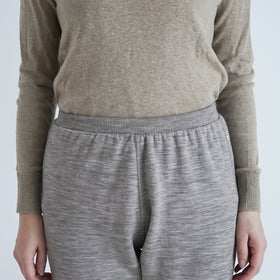 joha WOOL BASIC ウールパンツ