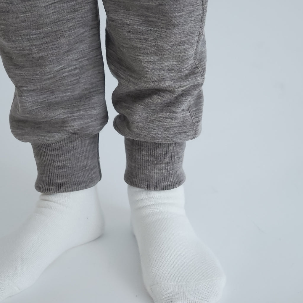 joha WOOL BASIC ウールパンツ