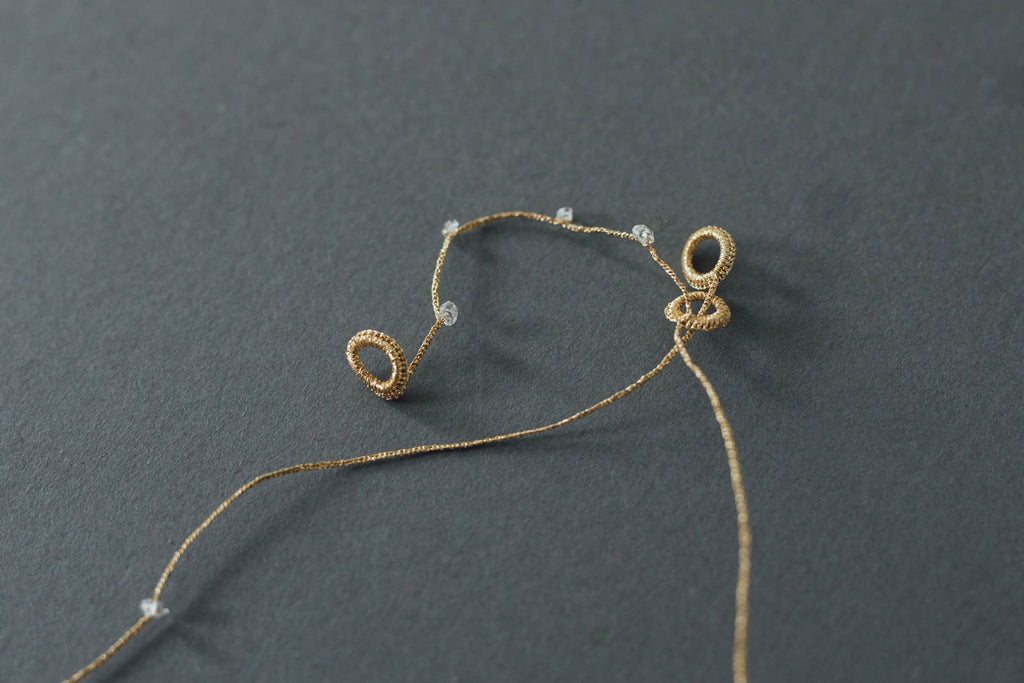 〈くらすこと別注〉FUA accessory ハーキマーダイヤモンド ネックレス