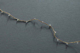 〈くらすこと別注〉FUA accessory ハーキマーダイヤモンド ネックレス