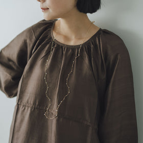 〈くらすこと別注〉FUA accessory ハーキマーダイヤモンド ネックレス