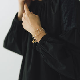 〈くらすこと別注〉FUA accessory ハーキマーダイヤモンド ネックレス