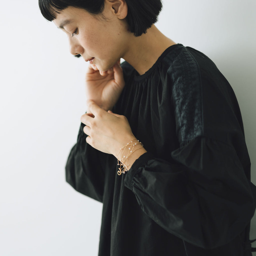 〈くらすこと別注〉FUA accessory ハーキマーダイヤモンド ネックレス