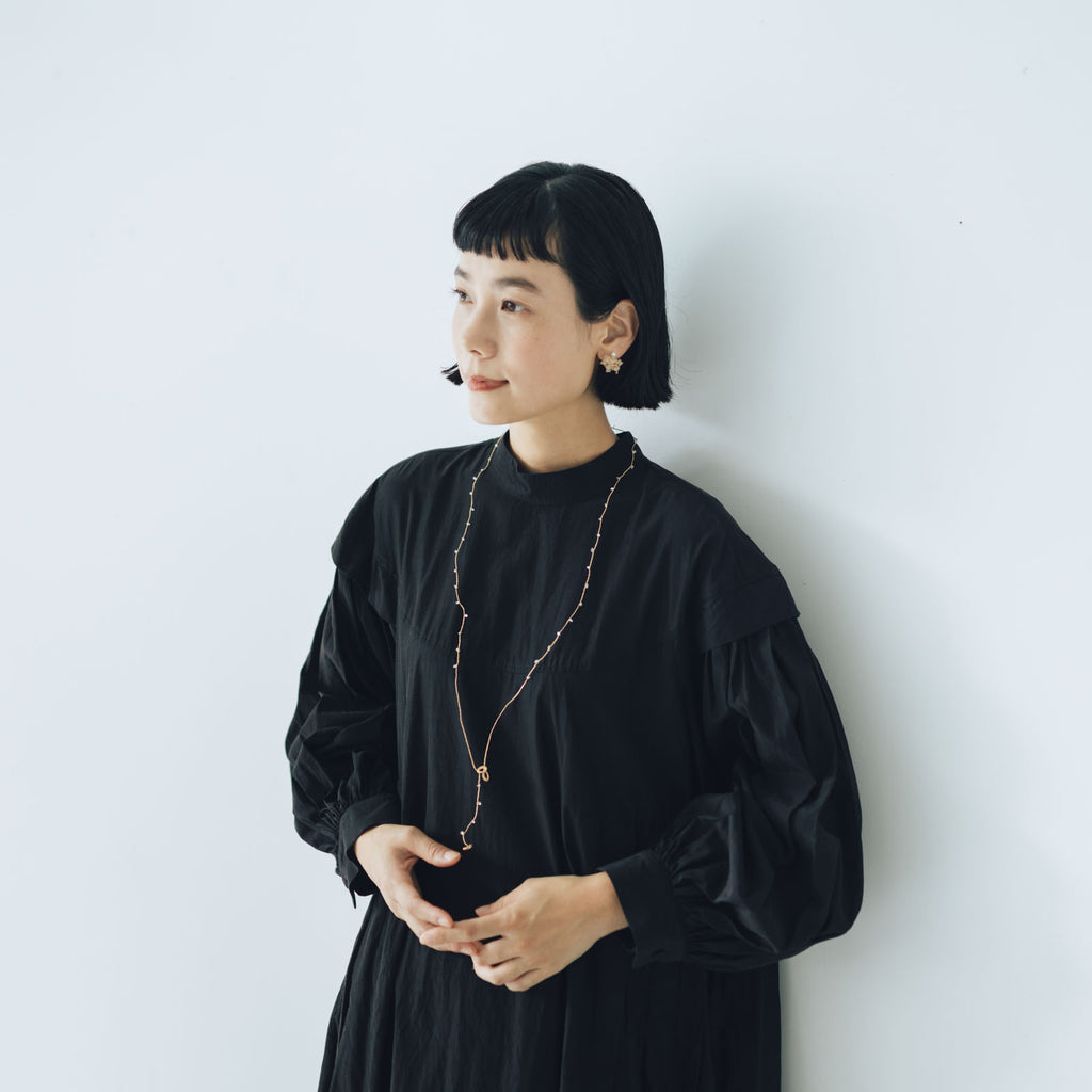 〈くらすこと別注〉FUA accessory ハーキマーダイヤモンド ネックレス