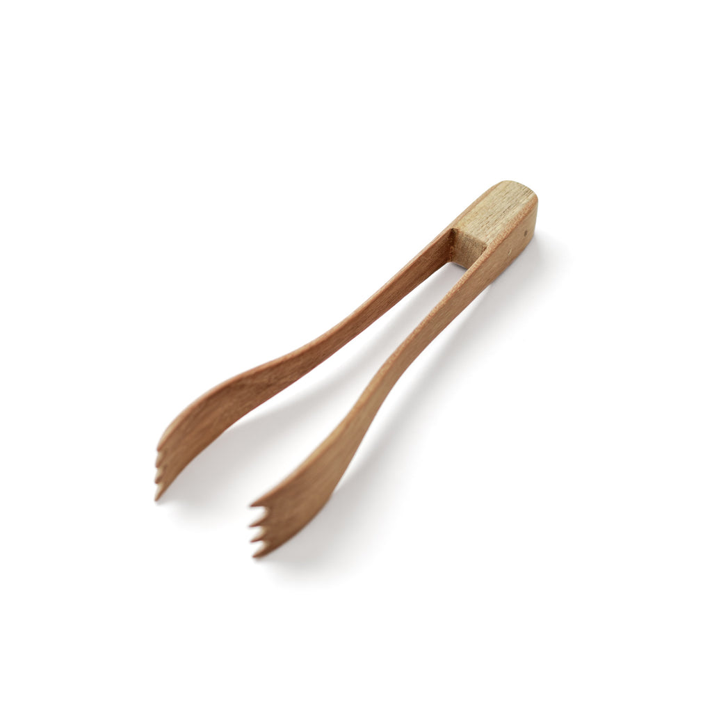 木の薬味トング