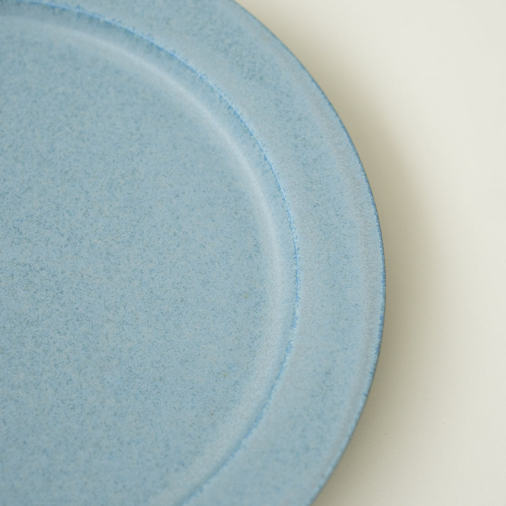 yumiko iihoshi porcelain unjour plate smoke blue