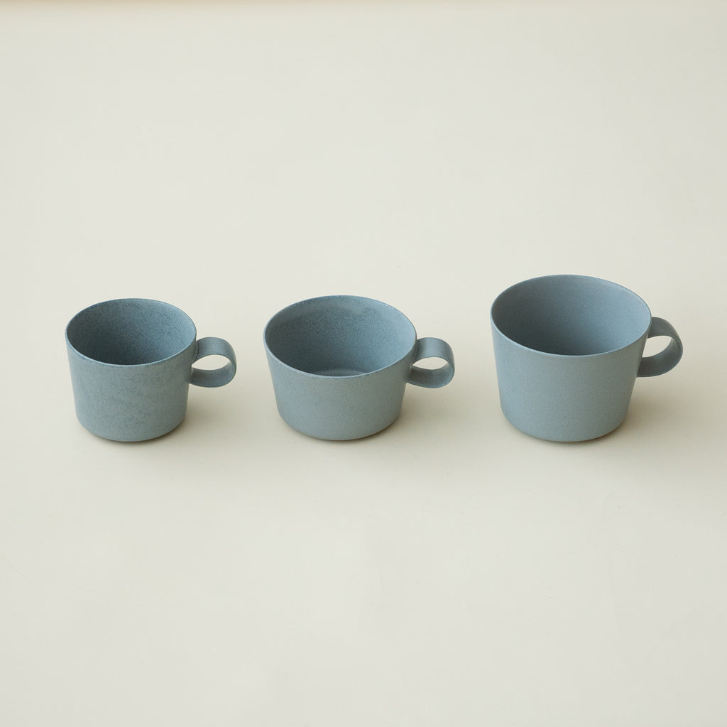 yumiko iihoshi porcelain unjour cup smoke blue